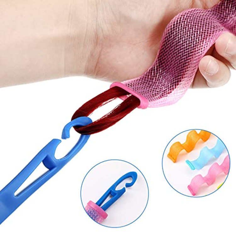 18gab 15-75cm matu rullīši spirālveida viļņu forma ar stieņiem apaļas lokas matu ruļļi Mīksti mati locīti mati DIY visiem matiem