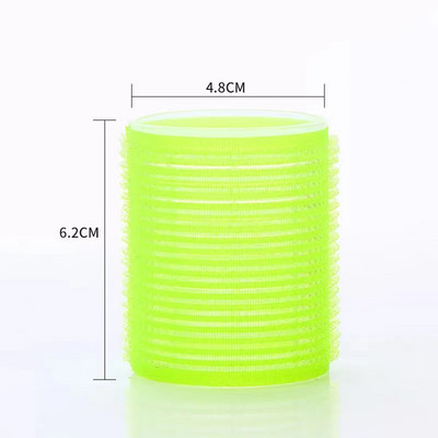 6kom/lot Više veličina Frizerstvo Kućna upotreba DIY Magic Veliki samoljepljivi valjci za kosu Valjak za oblikovanje Uvijač za uljepšavanje