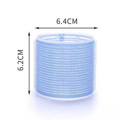 6kom/lot Više veličina Frizerstvo Kućna upotreba DIY Magic Veliki samoljepljivi valjci za kosu Valjak za oblikovanje Uvijač za uljepšavanje