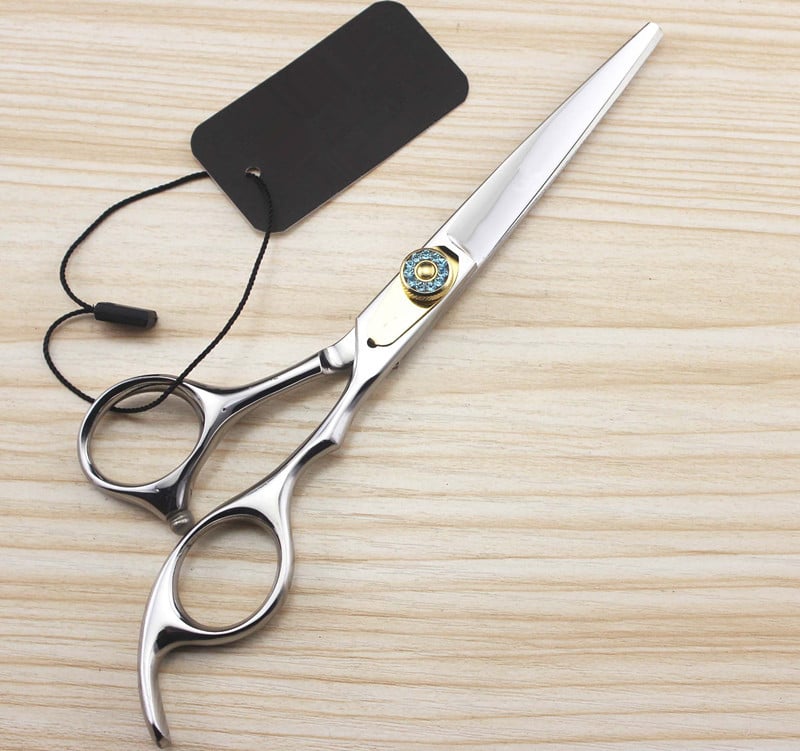 Κορυφαίας ποιότητας επαγγελματικό ψαλίδι 6 ιντσών Ιαπωνίας 440c 9cr13 κοπής ψαλιδιών μαλλιών κουρέας σετ ψαλίδι κομμωτηρίου Δωρεάν αποστολή