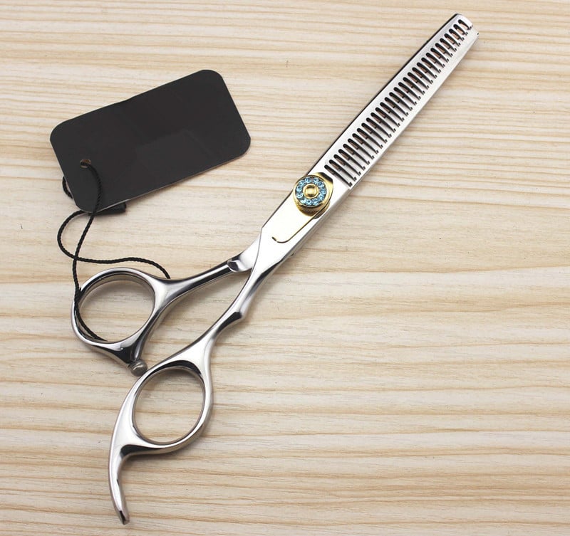 Κορυφαίας ποιότητας επαγγελματικό ψαλίδι 6 ιντσών Ιαπωνίας 440c 9cr13 κοπής ψαλιδιών μαλλιών κουρέας σετ ψαλίδι κομμωτηρίου Δωρεάν αποστολή