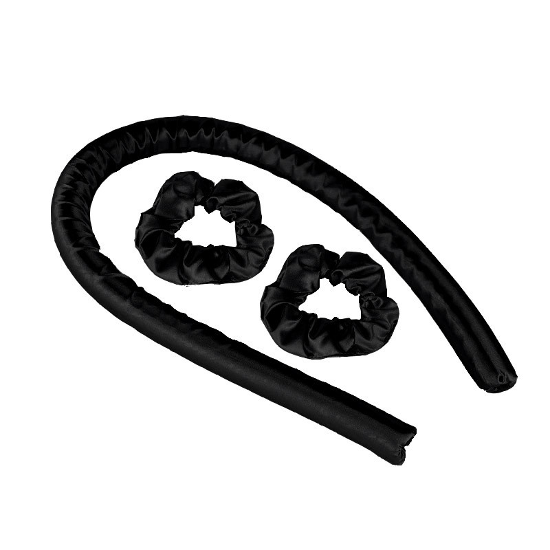 Nešildomas garbanojimo strypo galvos apdangalas be šilumos šilko garbanų juostelių plaukų voleliai miegantis minkštas galvos apdangalas Lazy Hair suktukai plaukų formavimo įrankiai