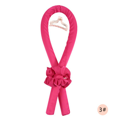 Nekarsējama kērlinga stieņa galvas saite Lazy Curler Zīda kērlinga lente Zīda kērlinga lente Karstuma matu kērlinga lente Padara matus cirtainus
