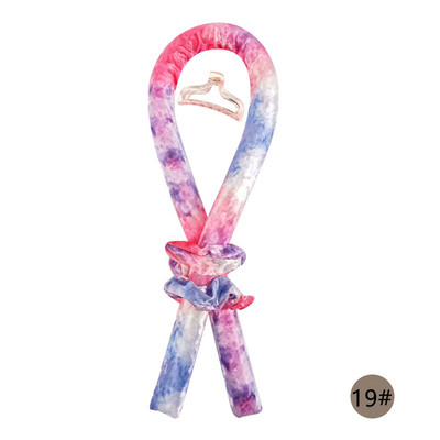 Nekarsējama kērlinga stieņa galvas saite Lazy Curler Zīda kērlinga lente Zīda kērlinga lente Karstuma matu kērlinga lente Padara matus cirtainus