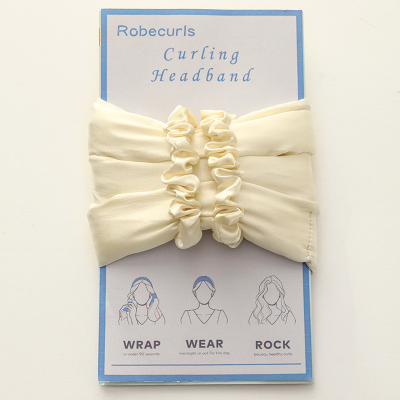 Matu ruļļi bezkarstīgas lokas cirtaini izstrādājumi aksesuāri skaistums cabello roller bez siltuma instrumentiem Piemērota sporta firma un nekrīt