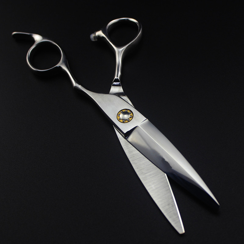 profesionalus japonas 440c plienas 6'' gluosniai kirpimas plaukų žirklės salonas kirpimas kirpėjas makas kirpimas žirklės kirpyklos žirklės