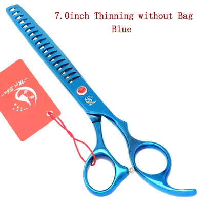 7,0 colio Meisha profesionalios naminių gyvūnėlių retinimo žirklės šunų kirpimo žirklės galvanizuotos žuvies kaulų žirklės naminių gyvūnėlių kirpimui Tesouras B0012A