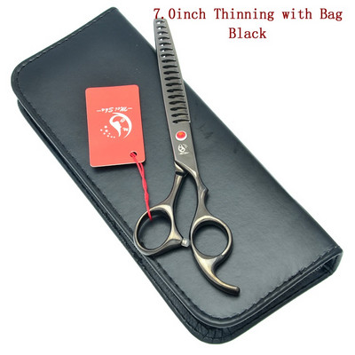 7,0 colio Meisha profesionalios naminių gyvūnėlių retinimo žirklės šunų kirpimo žirklės galvanizuotos žuvies kaulų žirklės naminių gyvūnėlių kirpimui Tesouras B0012A