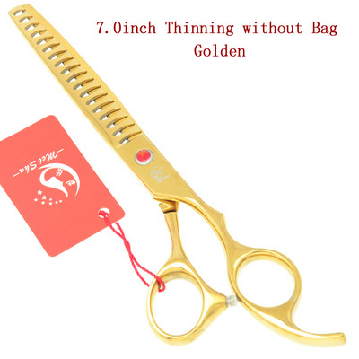 7,0 colio Meisha profesionalios naminių gyvūnėlių retinimo žirklės šunų kirpimo žirklės galvanizuotos žuvies kaulų žirklės naminių gyvūnėlių kirpimui Tesouras B0012A