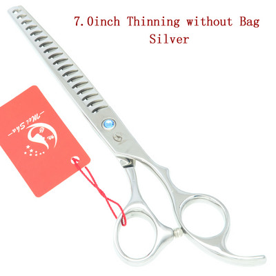 7,0 colio Meisha profesionalios naminių gyvūnėlių retinimo žirklės šunų kirpimo žirklės galvanizuotos žuvies kaulų žirklės naminių gyvūnėlių kirpimui Tesouras B0012A