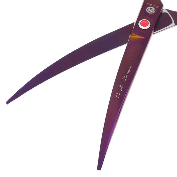 7.0" profesionalne škare za šišanje kućnih ljubimaca Škare za šišanje pasa sa zakrivljenom glavom Škare za kućne ljubimce Japan 440C Mašina za šišanje pasa B0026B