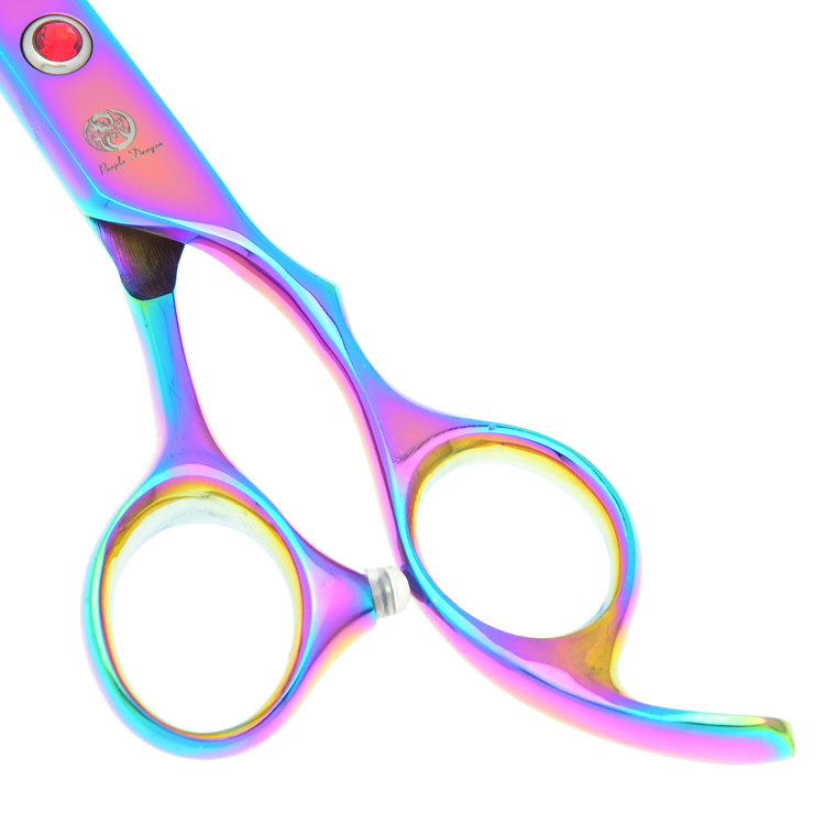 7.0" profesionalne škare za šišanje kućnih ljubimaca Škare za šišanje pasa sa zakrivljenom glavom Škare za kućne ljubimce Japan 440C Mašina za šišanje pasa B0026B