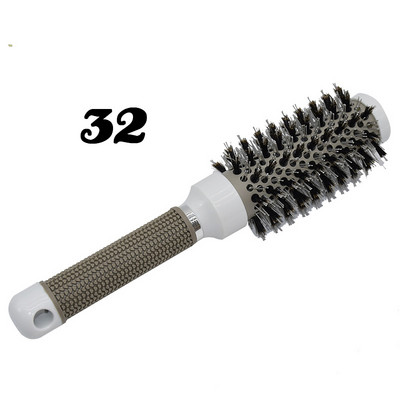 Frizerska četka za kosu Okrugla četka od aluminijske cijevi s najlonskim čekinjama Češalj za šišanje Četke za oblikovanje kose Alat za oblikovanje kose Salon Professional