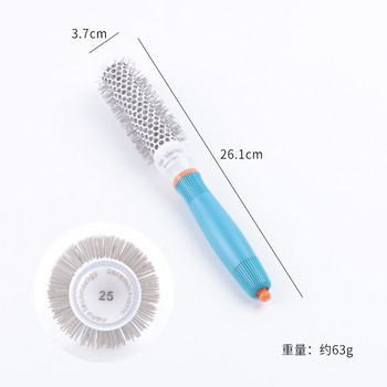 Βούρτσα μαλλιών 5 μεγεθών Nano Hairbrush Θερμική Κεραμική χτένα ιόντων Στρογγυλή βαρέλι Κομμωτήριο Κομμωτήριο Styling Drying Curling расческа