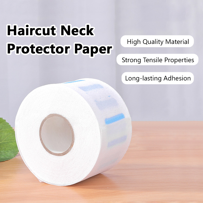 Protector pentru gat pentru tunsoare Rola de hartie Impermeabil Rezistent la apa Rezistenta pentru pelerină Acoperire pelerină Unelte de coafură Vopsea de păr
