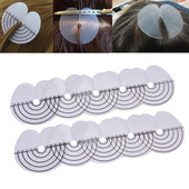 10db Fashion Easy Tools Heat Scalp Protector Shields hajhosszabbításhoz Hasznos hajformázó eszközök Hair Heat Fusion sablonlemez
