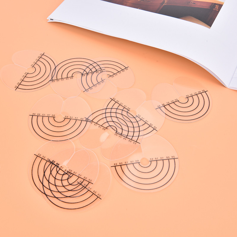 10db Fashion Easy Tools Heat Scalp Protector Shields hajhosszabbításhoz Hasznos hajformázó eszközök Hair Heat Fusion sablonlemez