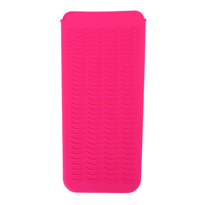 Силиконова топлоустойчива торбичка за пътна подложка за маша Преса за коса Многофункционална неплъзгаща се ютия Инструмент за оформяне на коса