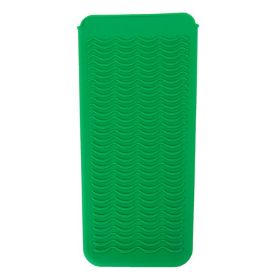 Силиконова топлоустойчива торбичка за пътна подложка за маша Преса за коса Многофункционална неплъзгаща се ютия Инструмент за оформяне на коса