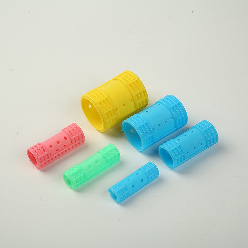 Matu ruļļi ar skavām Snap matu ruļļi Steam Perm Rod Frizētava un mājas lietošanai DIY Magic Rollers Air Bang Curler U1108