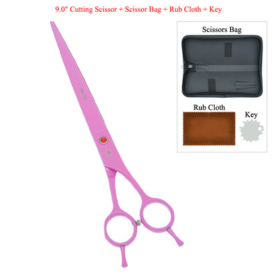 9,0" lilla draakon Lemmikloom kõverad hoolduskäärid koera kassi juukselõikuskäärid Jaapani terasest loomad lõikekäärid kutsikatarbed B0063B