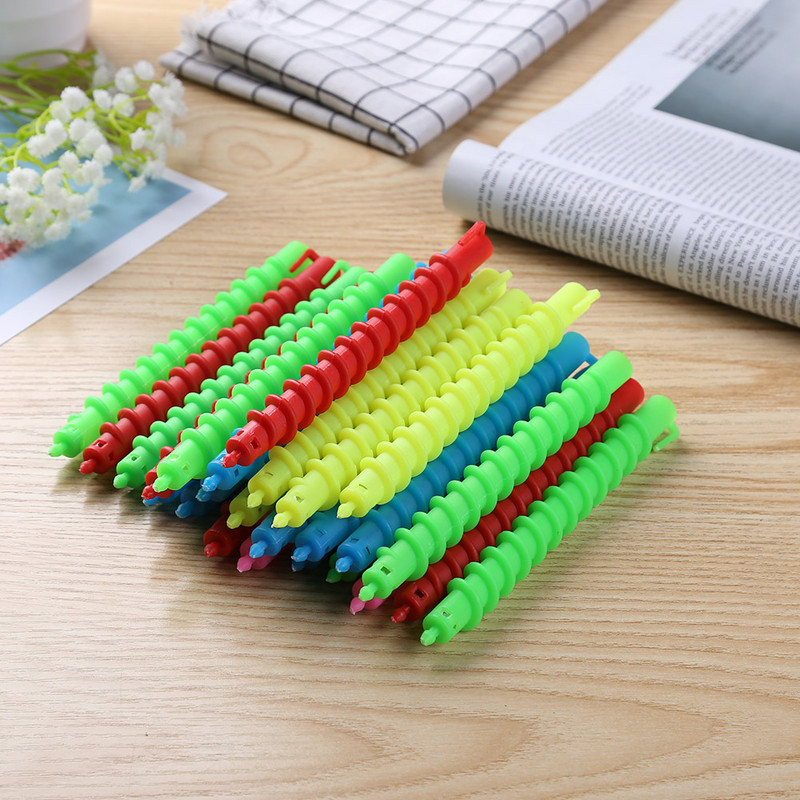 Plastmasas garie spirālveida matu ilgviļņu stienīši Radoši DIY matu veidošanas rīki Kērlinga piederumi sievietēm Meiteņu piederumi