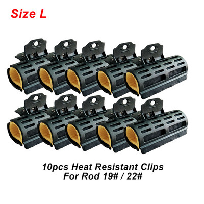 10 kom/set 24 V Extra dugi grijani uvijači za kosu 125 mm Digitalne vruće trajne šipke Electirc šipke Uvijači Wave Formers Brzo zagrijavanje 1596