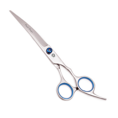 6-inčne plave japanske zakrivljene škare za šišanje od nehrđajućeg čelika za šišanje