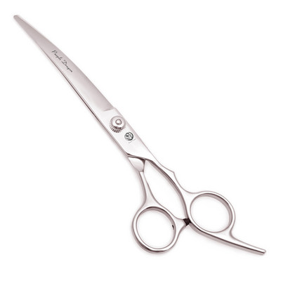 6-inčne plave japanske zakrivljene škare za šišanje od nehrđajućeg čelika za šišanje