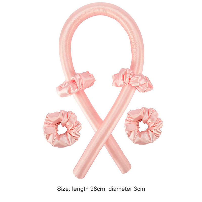 Šipka za kovrče bez zagrijavanja Traka za glavu Kovrče bez topline Traka za kosu Meki sjajni spiralni valoviti uvijači za kosu Sleeping Frizerski alat