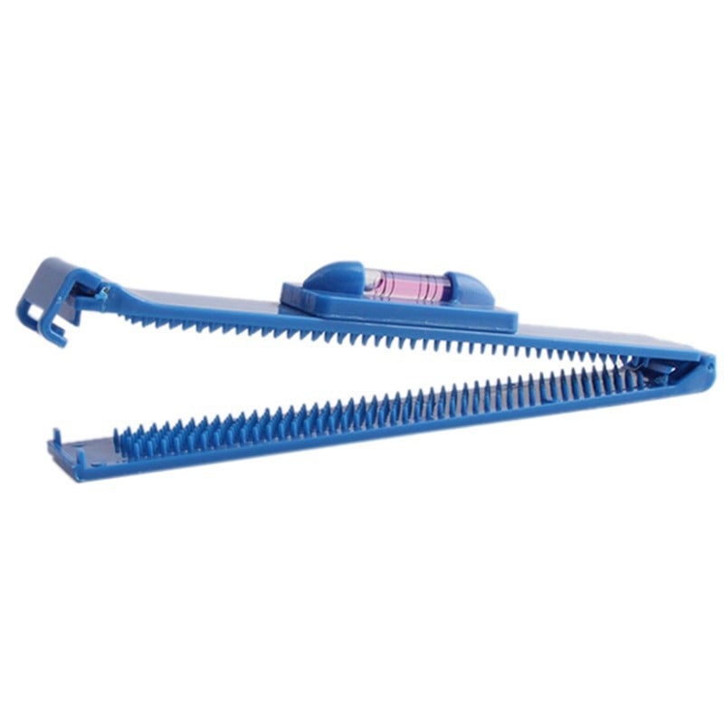 2 buc/set Femei Trimmer Fringe Instrument de tăiat bricolaj Breton de păr Nivel drept Riglă Clipper Pieptene Ghid Clip pentru Coafare Accesorii