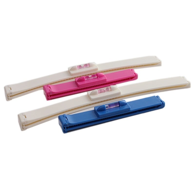 2 buc/set Femei Trimmer Fringe Instrument de tăiat bricolaj Breton de păr Nivel drept Riglă Clipper Pieptene Ghid Clip pentru Coafare Accesorii