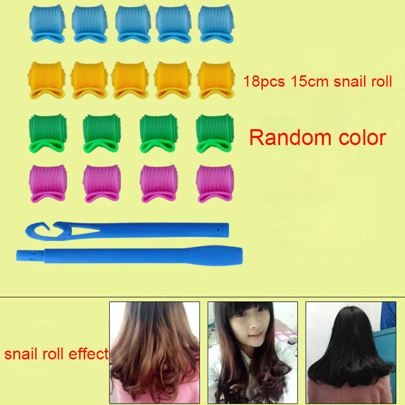 18GAB Matu lokotāji Matu rullīši Nekarsējami ruļļi Kērlinga knaibles Galvas saišu cirtas Miega mīksti viļņi Veidotāji Bez karstuma cirtas modelētājs