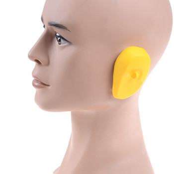 1 чифт практична силиконова наушница за пътуване за грижа за ушите Боя за коса Душове Воден шампоан Капак за защита на ушите