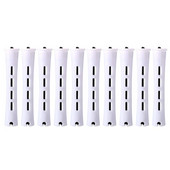 10/40 kom Šipke za trajnu kosu Zakrivljene šipke za trajnu gumicu Uvijači za kosu Valjak s poklopcem Uvijači za kosu Kovrčavi Twist DIY alat za oblikovanje kose