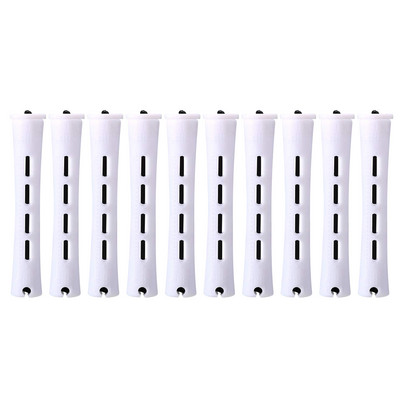 10/40 kom Šipke za trajnu kosu Zakrivljene šipke za trajnu gumicu Uvijači za kosu Valjak s poklopcem Uvijači za kosu Kovrčavi Twist DIY alat za oblikovanje kose