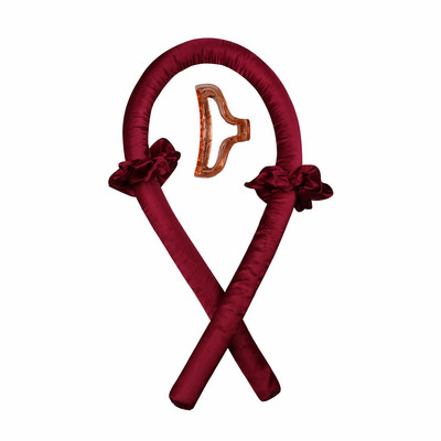 Καυτές εκπτώσεις Heatless Σετ μπουκλών για μπούκλες Lazy Σετ κεφαλής με μαλακή μεταξωτή κορδέλα Headband Wave Formers Hair curlers DIY Hair Styling Too