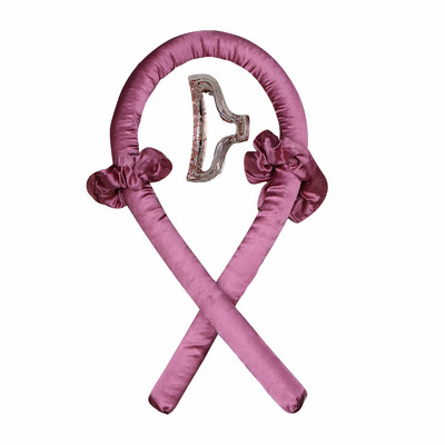 Καυτές εκπτώσεις Heatless Σετ μπουκλών για μπούκλες Lazy Σετ κεφαλής με μαλακή μεταξωτή κορδέλα Headband Wave Formers Hair curlers DIY Hair Styling Too