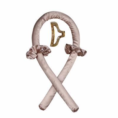 Καυτές εκπτώσεις Heatless Σετ μπουκλών για μπούκλες Lazy Σετ κεφαλής με μαλακή μεταξωτή κορδέλα Headband Wave Formers Hair curlers DIY Hair Styling Too