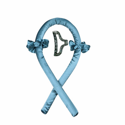 Καυτές εκπτώσεις Heatless Σετ μπουκλών για μπούκλες Lazy Σετ κεφαλής με μαλακή μεταξωτή κορδέλα Headband Wave Formers Hair curlers DIY Hair Styling Too