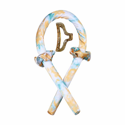 Καυτές εκπτώσεις Heatless Σετ μπουκλών για μπούκλες Lazy Σετ κεφαλής με μαλακή μεταξωτή κορδέλα Headband Wave Formers Hair curlers DIY Hair Styling Too