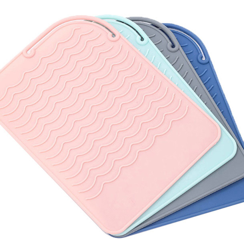 Silikonska podloga otporna na toplinu za peglu za kosu Spremište glačala za kosu Silikonska podloga Uvijač za kosu Alat za oblikovanje kose