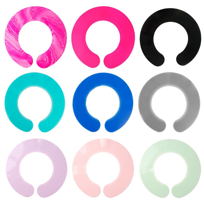 Hajfesték Szilikon Pad Stylist Vágógallér Vízálló Nyakköpeny Takaró Takaró Szalon Fodrász Fodrászat Hajszínező Kiegészítők