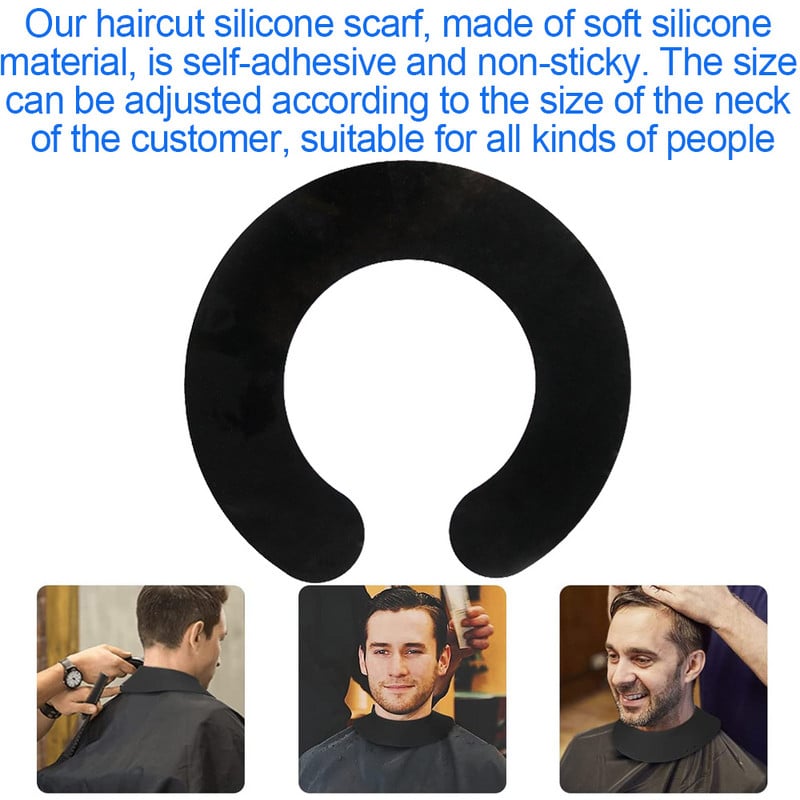 Hajfesték Szilikon Pad Stylist Vágógallér Vízálló Nyakköpeny Takaró Takaró Szalon Fodrász Fodrászat Hajszínező Kiegészítők