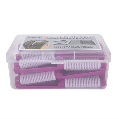 20gab Matu ilgviļņu stieņi Pūkains ilgviļņu stienis matu rullītis frizieru salona frizieru rīku komplekts