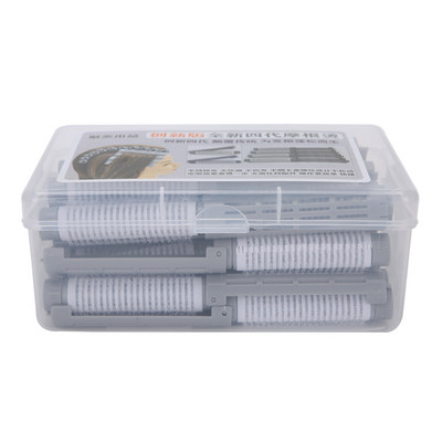 20gab Matu ilgviļņu stieņi Pūkains ilgviļņu stienis matu rullītis frizieru salona frizieru rīku komplekts