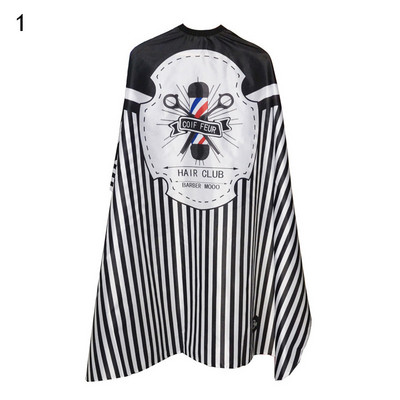 Novi Pro Salon Frizerski kaput Frizerski ogrtač od tkanine Haljina od brijačkog ogrtača Uzorak vodootpornog frizerskog ogrtača Pregača Pelerine za šišanje