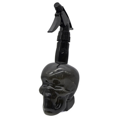 Barbertop 250 ml fodrász spray palack otthoni egyedi koponya alakú fúvóka állítható retro permetező szalon fodrász vizes palack