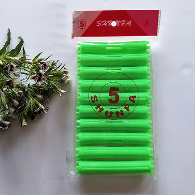 3 pakiranja uvijača za kosu Uvijači za kosu Frizerski valovi Hladna trajna šipka Kukuruzna kopča za kosu Uvijač pričvršćen gumenom trakom otpornom na toplinu U852