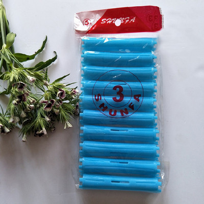 3 pakiranja uvijača za kosu Uvijači za kosu Frizerski valovi Hladna trajna šipka Kukuruzna kopča za kosu Uvijač pričvršćen gumenom trakom otpornom na toplinu U852